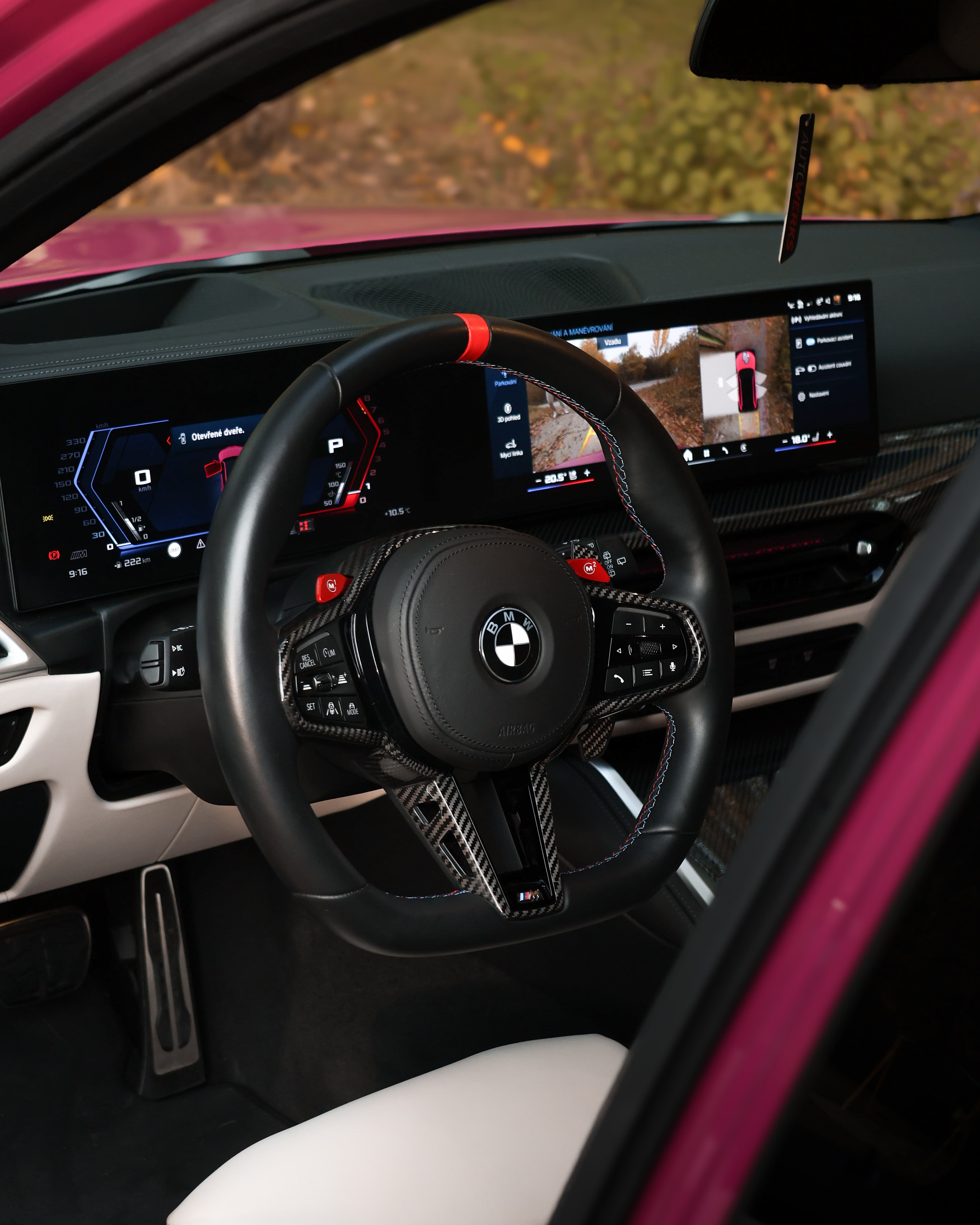 Ruby star BMW M3 G81 with peak interior